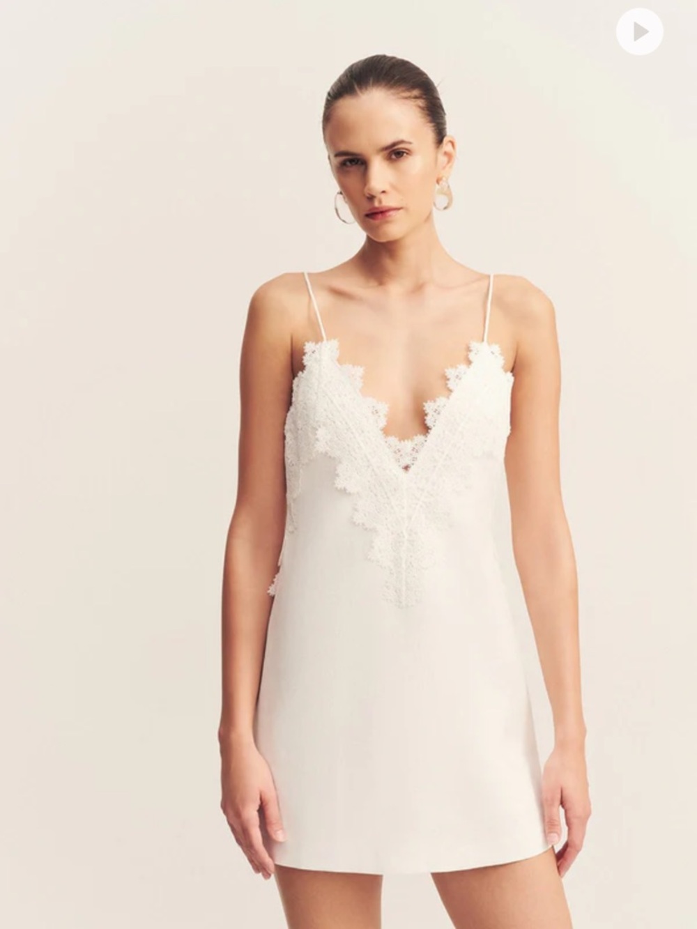 Shona Joy Toile Lace Linen Dress SIZE 4, NWT - Picture 2 of 5